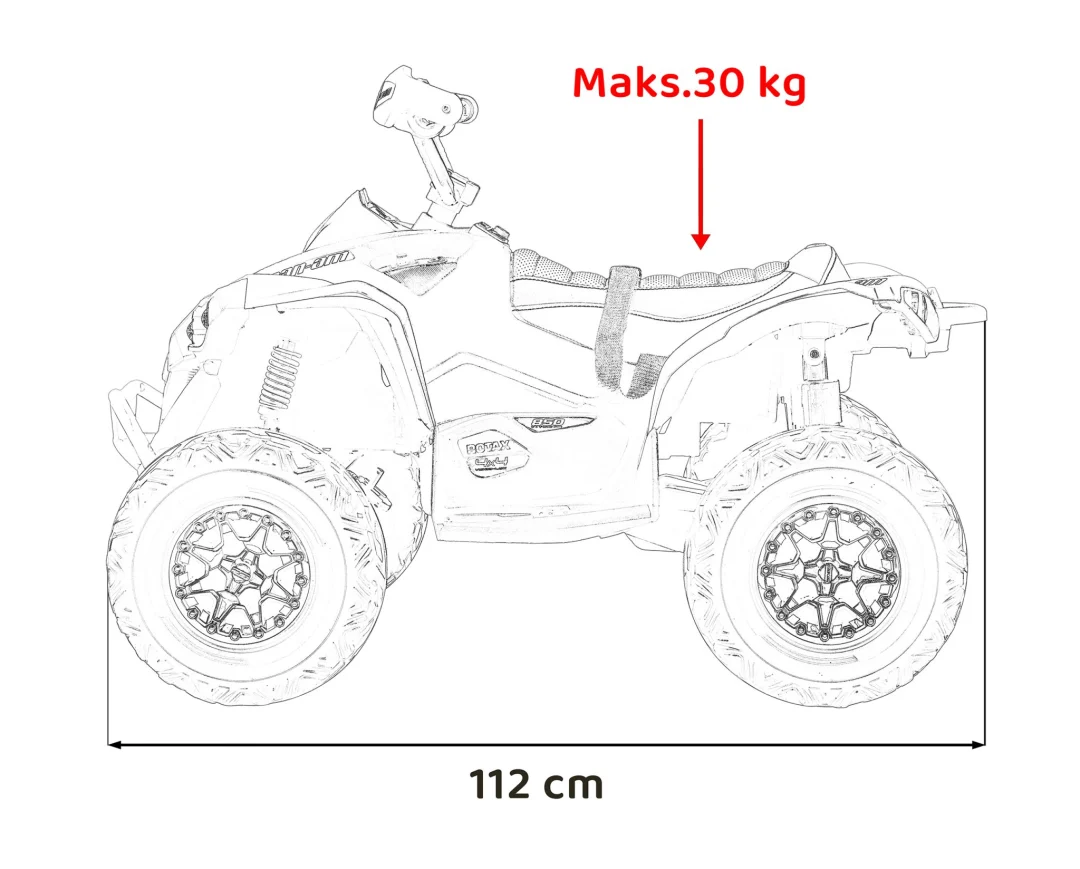 Maverick ATV quad, žuti quad na akumulator_3