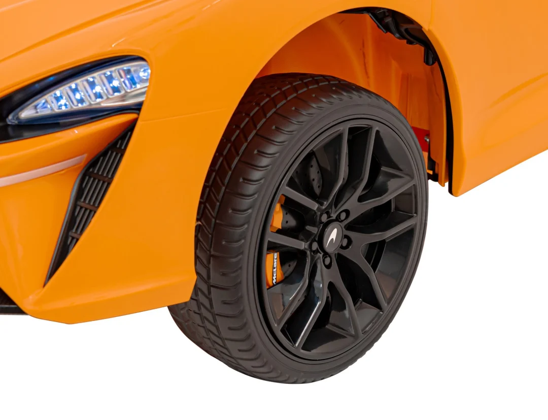 McLaren Artura Dječji autosjedalica na baterije, narančasta + 4x4 pogon + daljinski upravljač_17