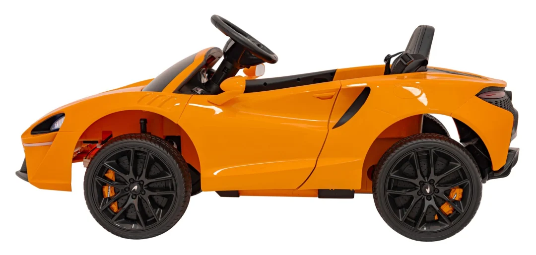 McLaren Artura Dječji autosjedalica na baterije, narančasta + 4x4 pogon + daljinski upravljač_6