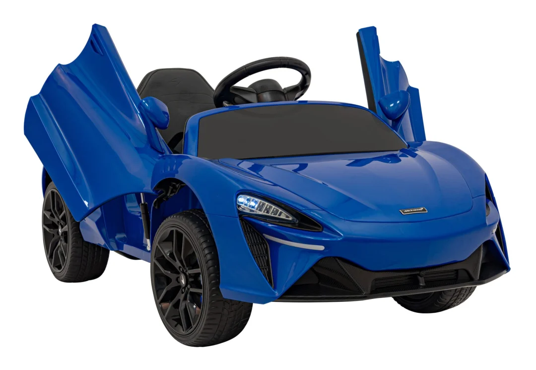 McLaren Artura Dječji autosjedalica na baterije plava + 4x4 pogon + daljinski upravljač + spori_5