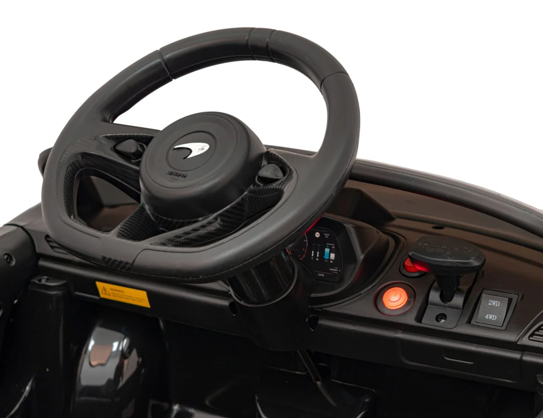 McLaren Artura dječji autosjedalica na baterije crna + 4x4 pogon + daljinski upravljač + spori_11