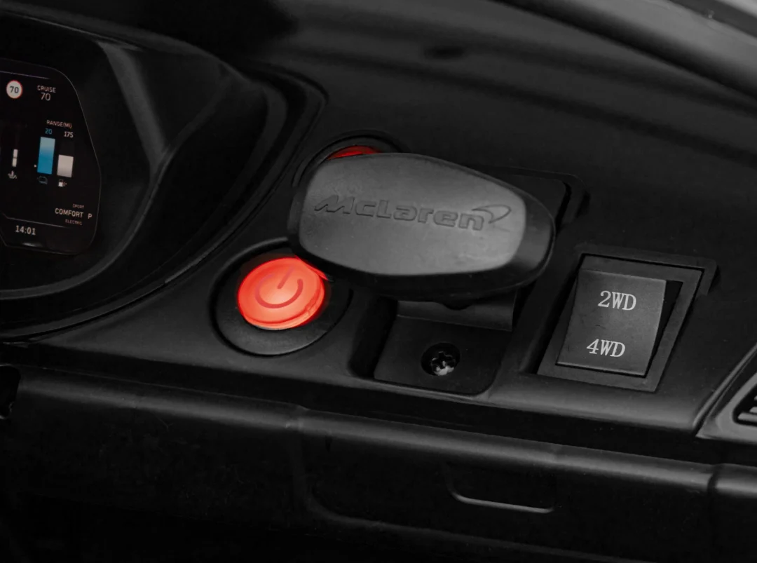 McLaren Artura dječji autosjedalica na baterije crna + 4x4 pogon + daljinski upravljač + spori_12