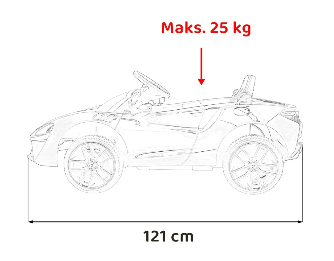 McLaren Artura dječji autosjedalica na baterije crna + 4x4 pogon + daljinski upravljač + spori_3