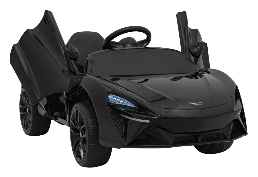 McLaren Artura dječji autosjedalica na baterije crna + 4x4 pogon + daljinski upravljač + spori_5