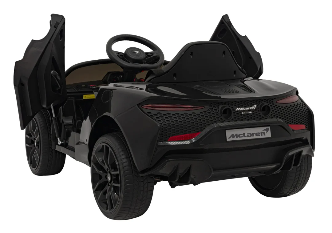 McLaren Artura dječji autosjedalica na baterije crna + 4x4 pogon + daljinski upravljač + spori_7