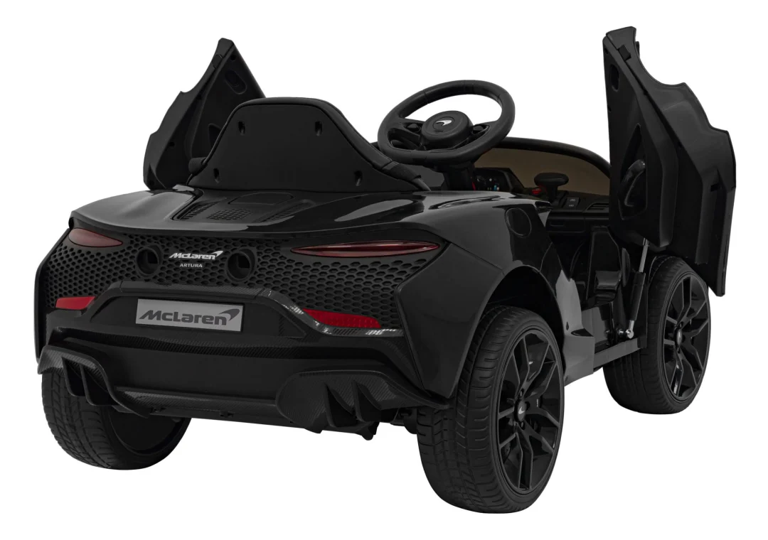 McLaren Artura dječji autosjedalica na baterije crna + 4x4 pogon + daljinski upravljač + spori_8
