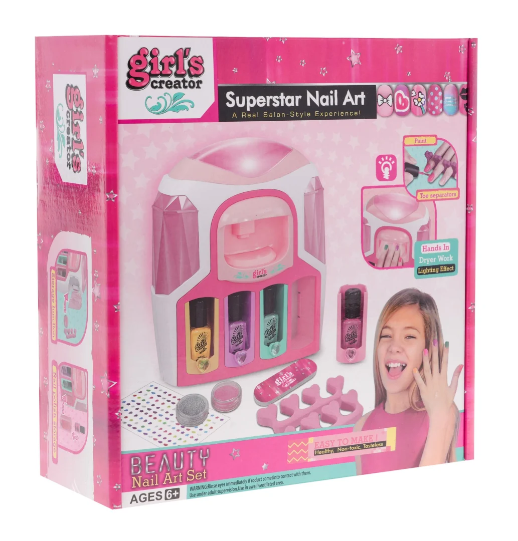 Mega set za lakiranje noktiju 6+ sa sušilicom_4