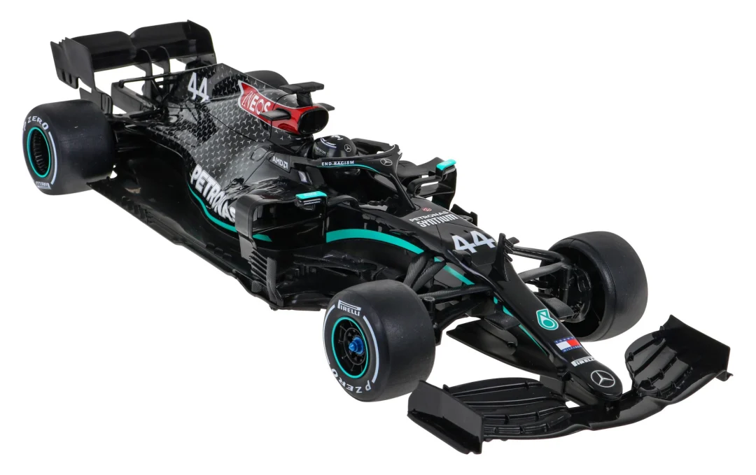 Mercedes-AMG F1 W11 EQ Performance RASTAR model 1:12 trkaći automobil na daljinsko upravljanje, crna_3