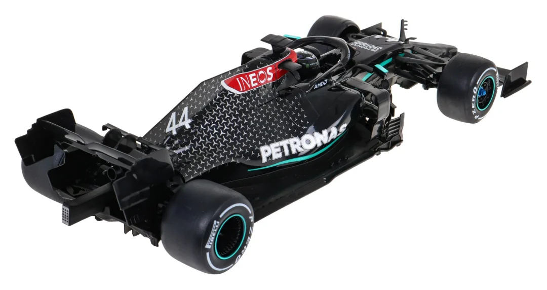 Mercedes-AMG F1 W11 EQ Performance RASTAR model 1:12 trkaći automobil na daljinsko upravljanje, crna_5