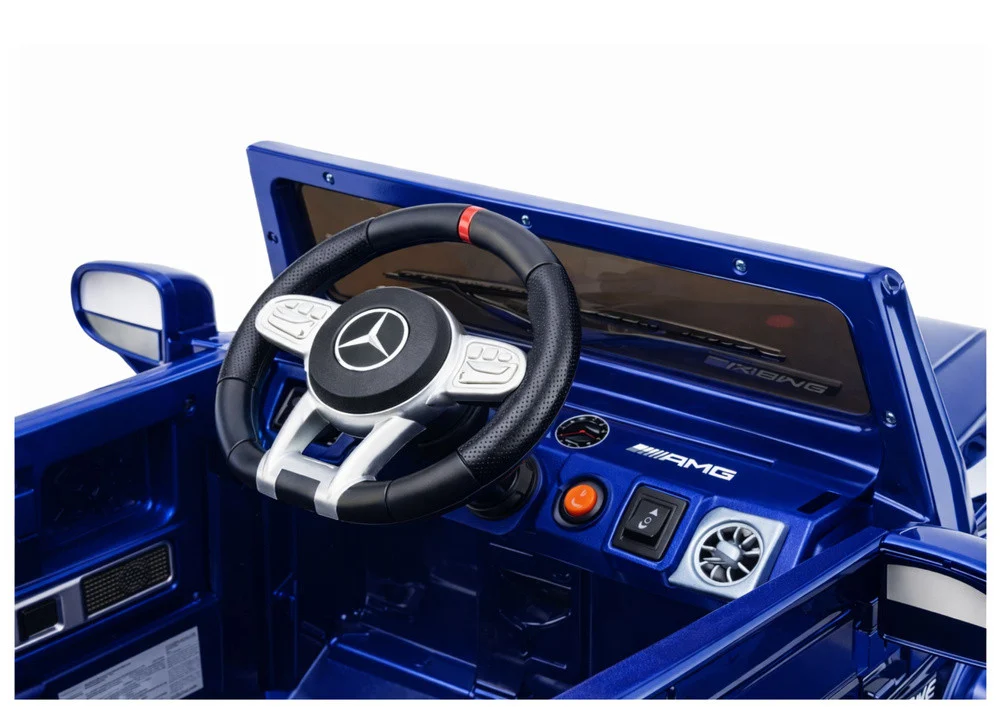 Mercedes AMG G 63 Plavo obojeni električni automobil auto na akumulator_10