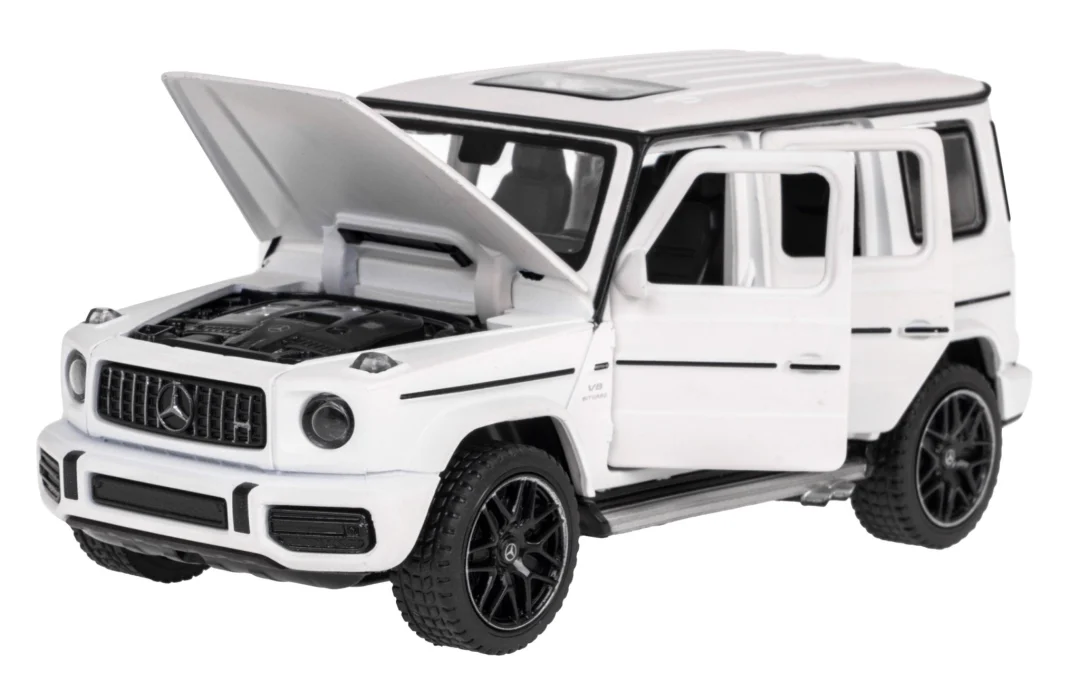 Mercedes-AMG G 63 bijeli RASTAR 1:32_5