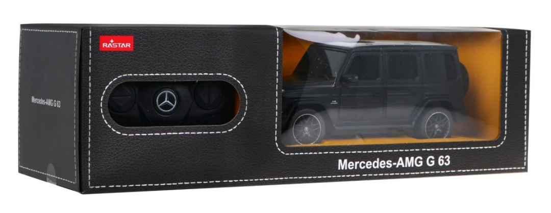 Mercedes-AMG G63 RASTAR model 1:24 Terenski automobil na daljinsko upravljanje + 2,4 GHz, crna_8