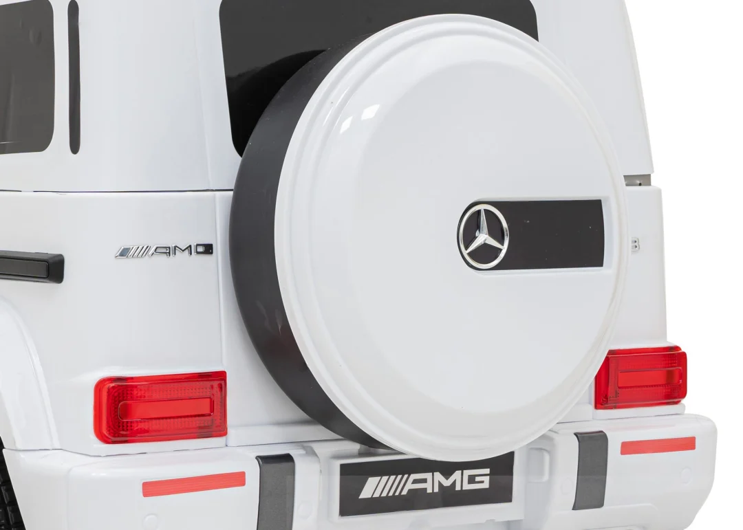 Mercedes AMG G63 za djecu bijela boja + daljinski upravljač_18