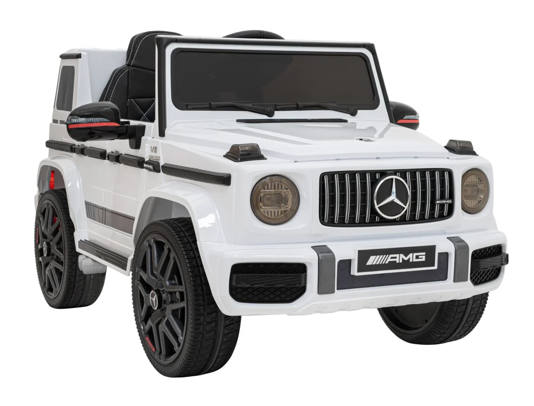 Mercedes AMG G63 za djecu bijela boja + daljinski upravljač_5