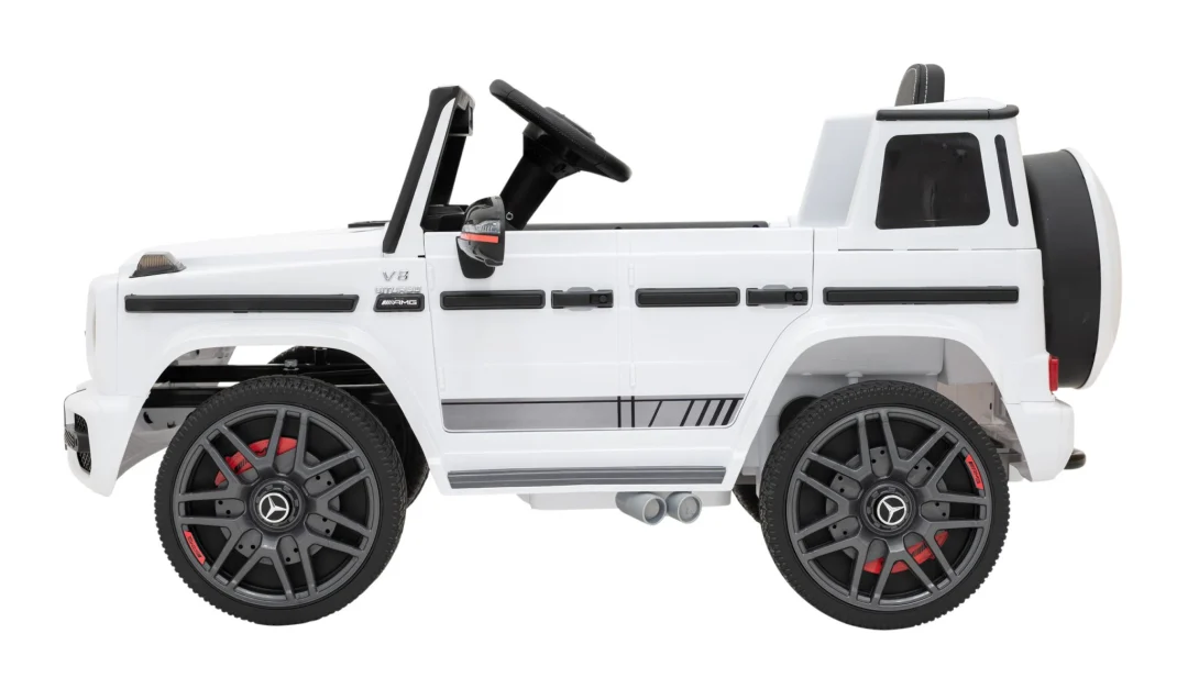 Mercedes AMG G63 za djecu bijela boja + daljinski upravljač_6