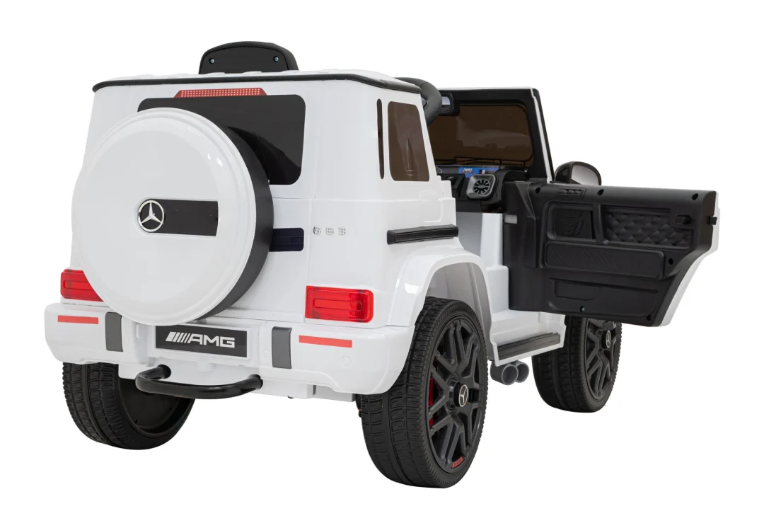Mercedes AMG G63 za djecu bijela boja + daljinski upravljač_8