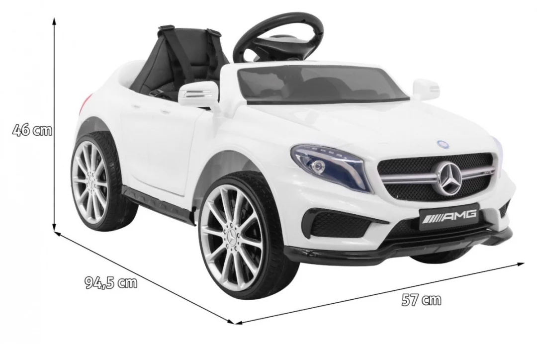 Mercedes AMG GLA-45 bijelo vozilo_2