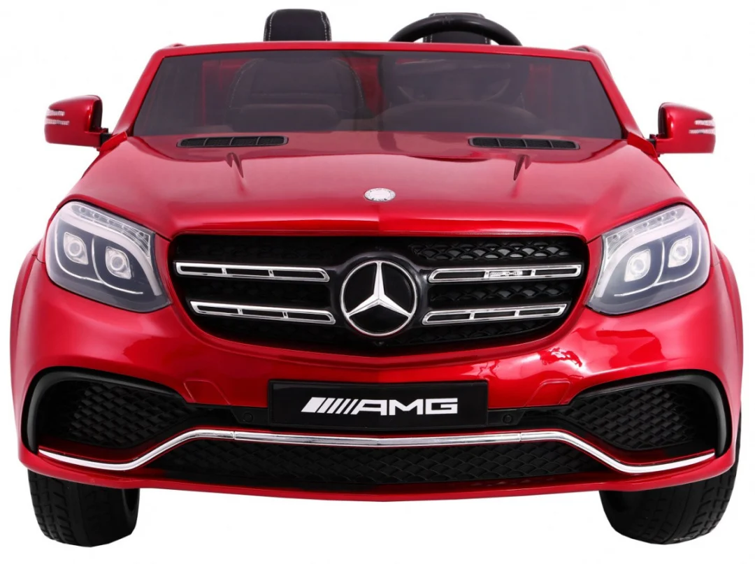 Mercedes AMG GLS63 Dječji automobil na baterije, crveni SUV + obojan + 4x4, crvena_2