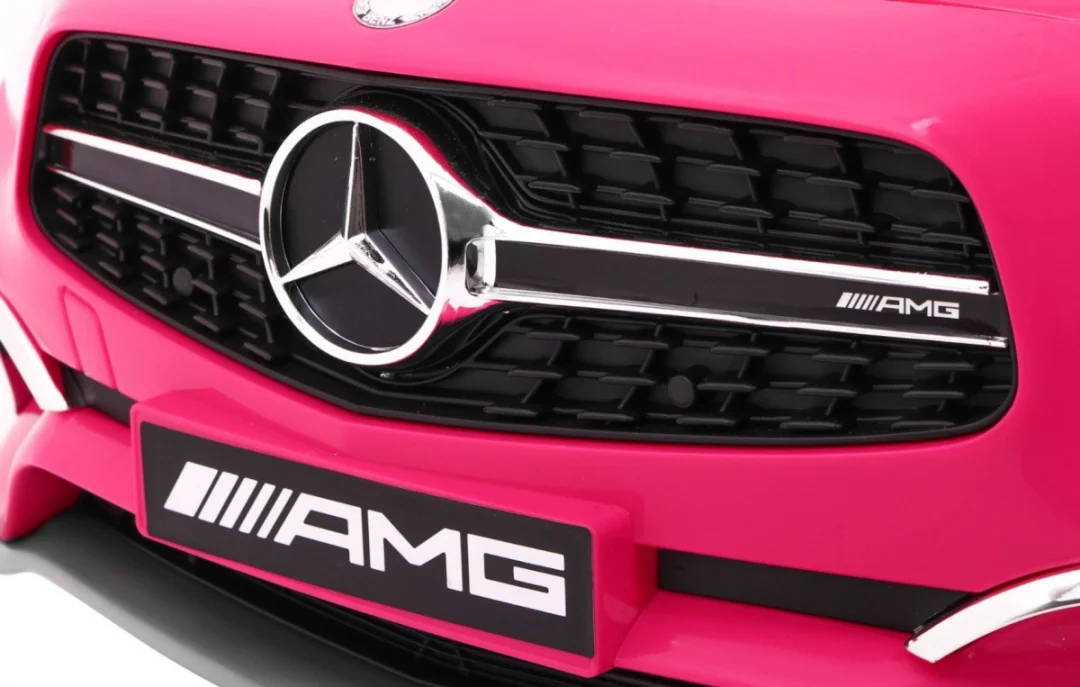 Mercedes AMG SL65 automobil na akumulator, ružičasti_11