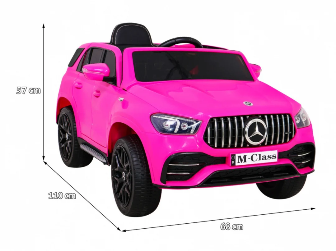 Mercedes BENZ M-klasa ružičasti SUV_2