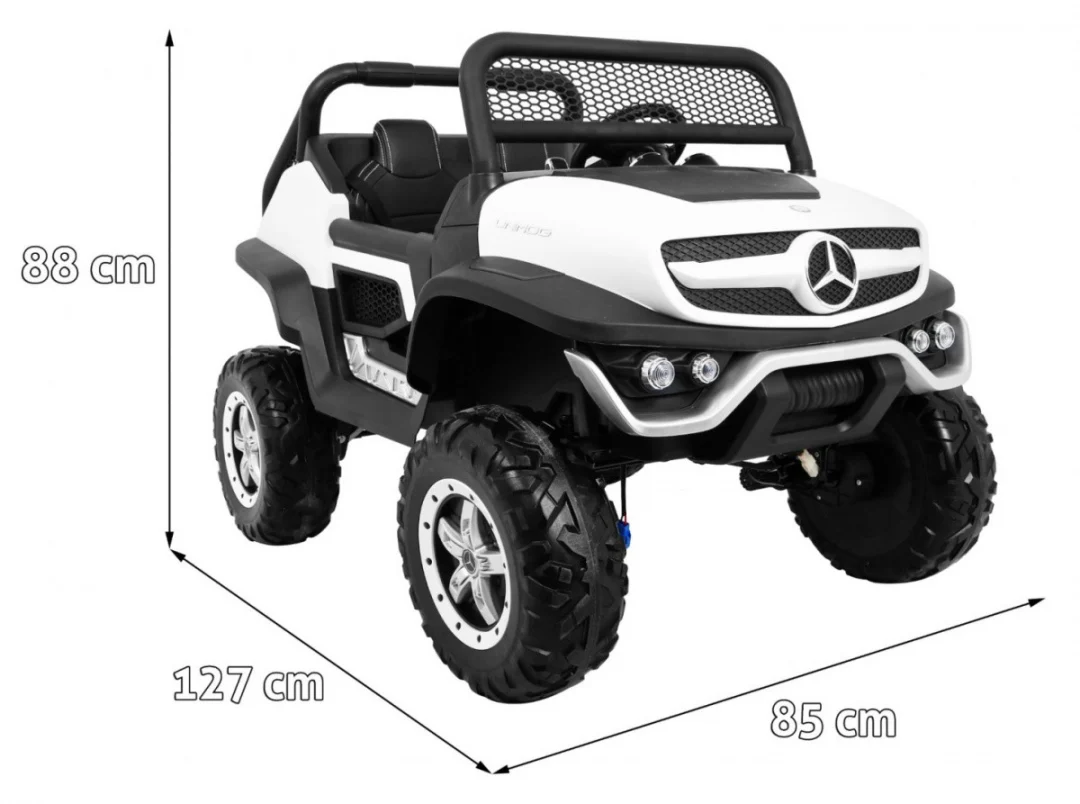 Mercedes BENZ UNIMOG bijelo vozilo_2