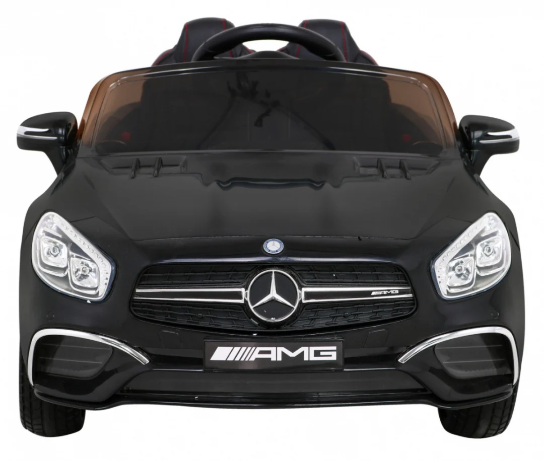 Mercedes Benz AMG SL65 S električni dječji auto crni + daljinski upravljač + audio LED + eko, crna_3