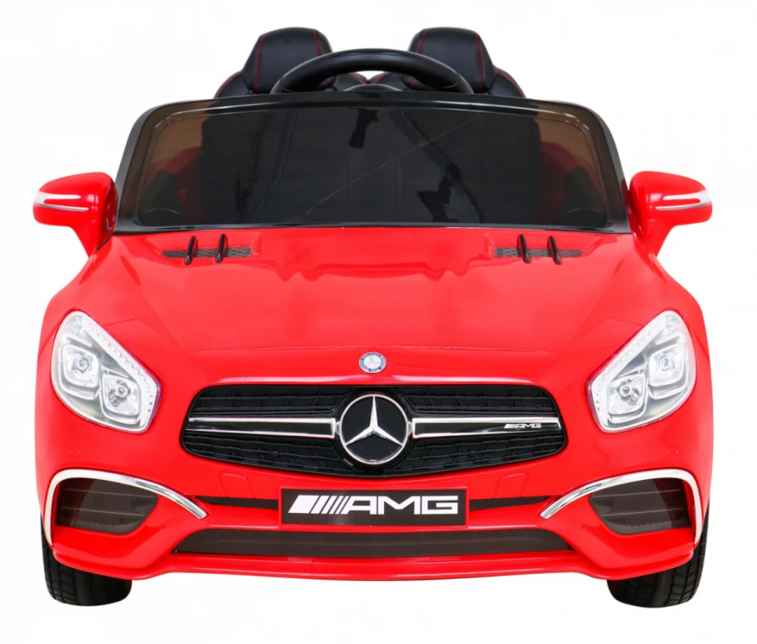 Mercedes Benz AMG SL65 S električni dječji crveni + daljinski upravljač + audio LED + eko, crvena_3