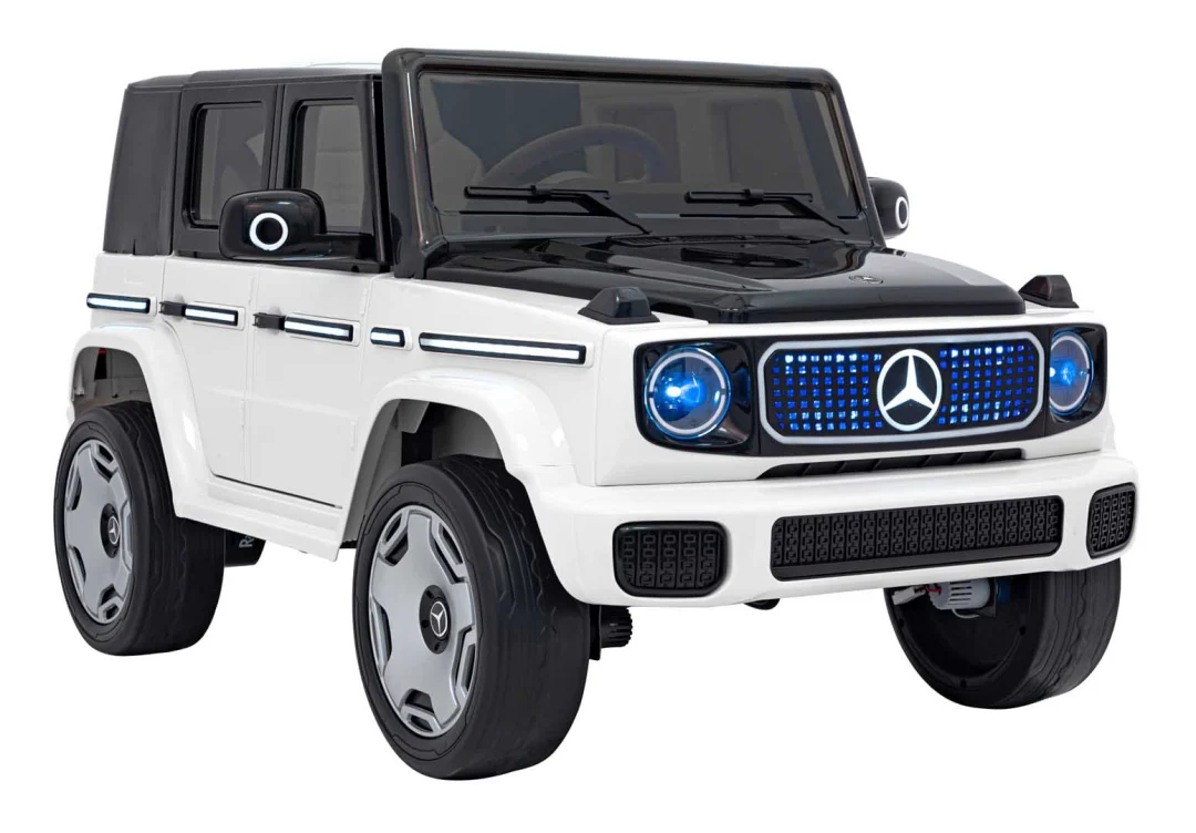 Mercedes Benz EQG bijelo vozilo auto na akumulator_4