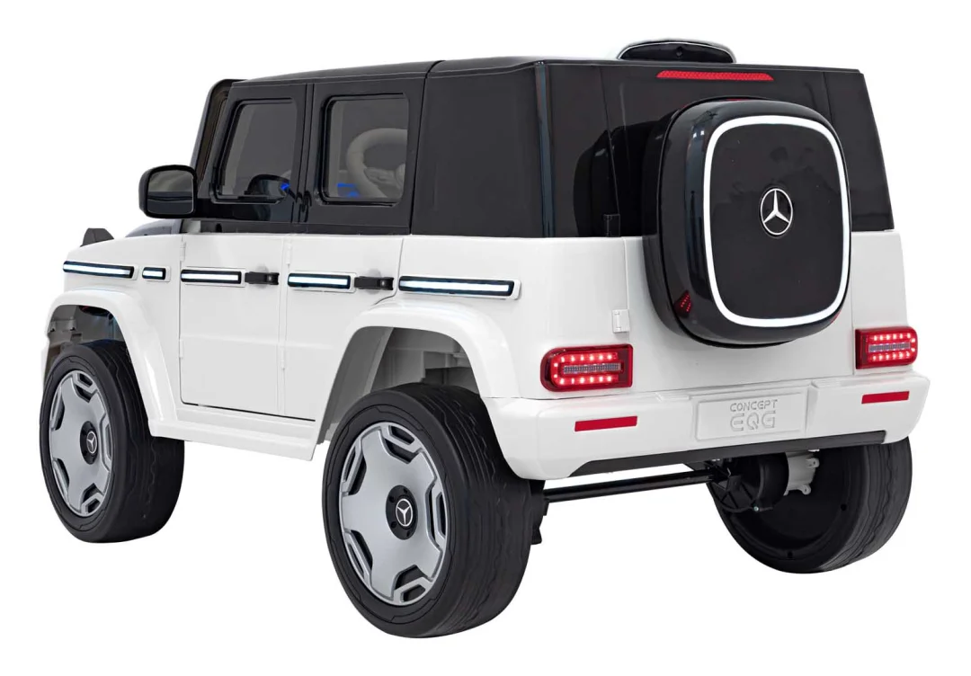Mercedes Benz EQG bijelo vozilo auto na akumulator_7