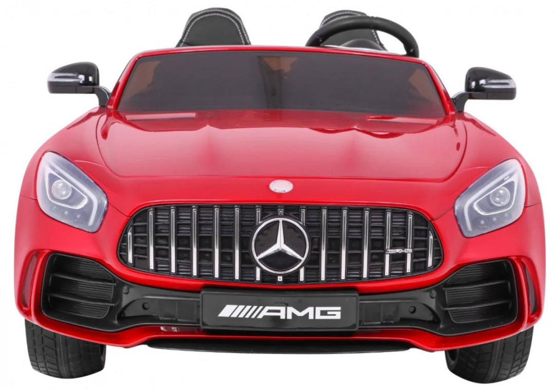 Mercedes-Benz GT R za djecu Crvena boja + 4x4 pogon + ventilacijski otvor + daljinski upravljač_3