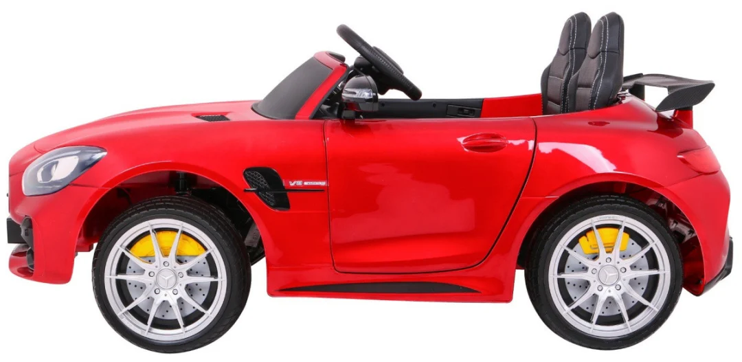 Mercedes-Benz GT R za djecu Crvena boja + 4x4 pogon + ventilacijski otvor + daljinski upravljač_4