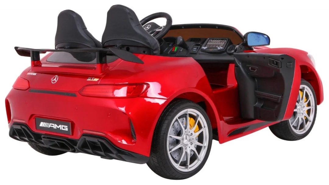 Mercedes-Benz GT R za djecu Crvena boja + 4x4 pogon + ventilacijski otvor + daljinski upravljač_5