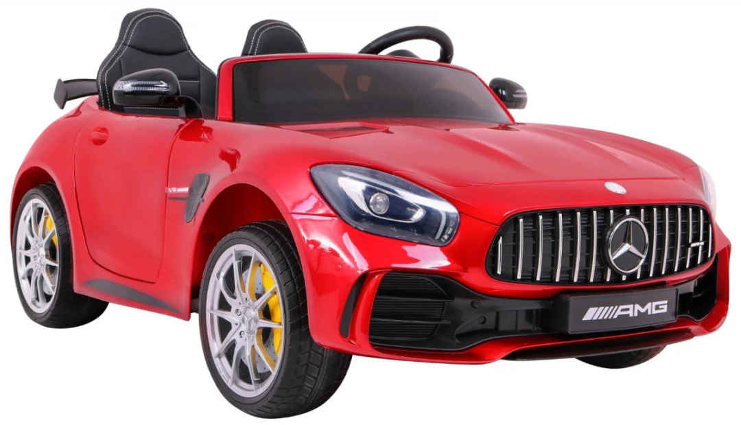 Mercedes-Benz GT R za djecu Crvena boja + 4x4 pogon + ventilacijski otvor + daljinski upravljač_6