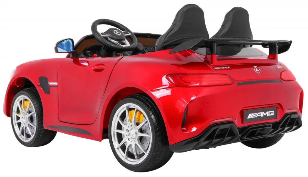 Mercedes-Benz GT R za djecu Crvena boja + 4x4 pogon + ventilacijski otvor + daljinski upravljač_7