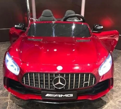 Mercedes-Benz GT R za djecu Crvena boja + 4x4 pogon + ventilacijski otvor + daljinski upravljač_9