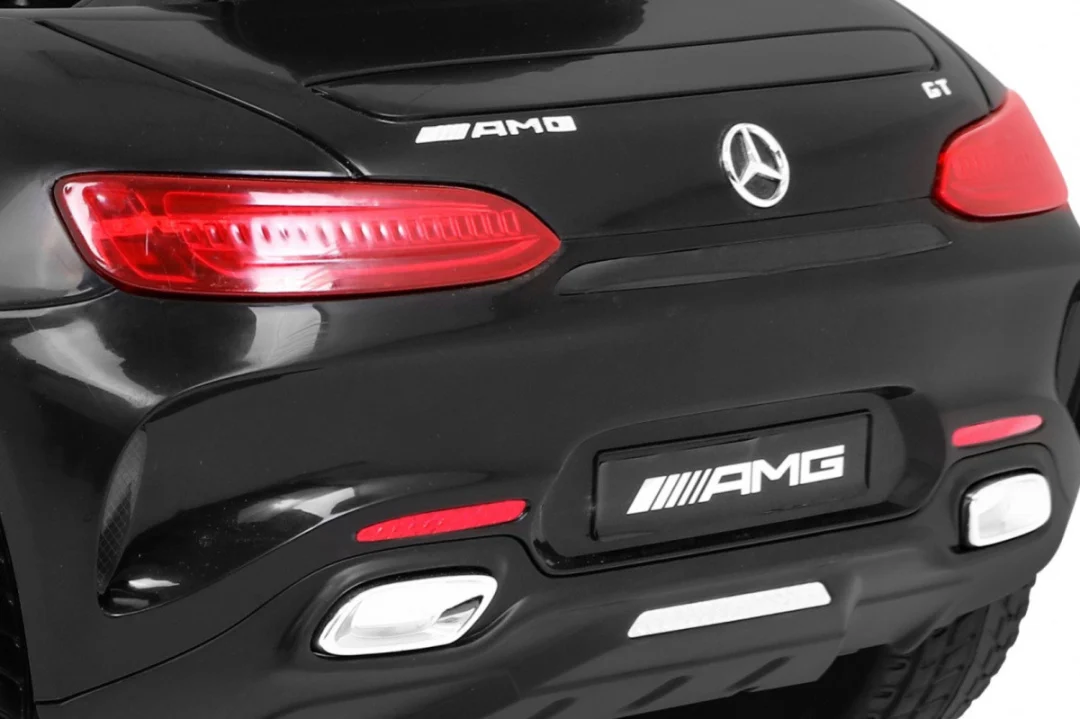 Mercedes Benz GT dječja autosjedalica na baterije crna + daljinski upravljač + spori start + MP3 LED_10