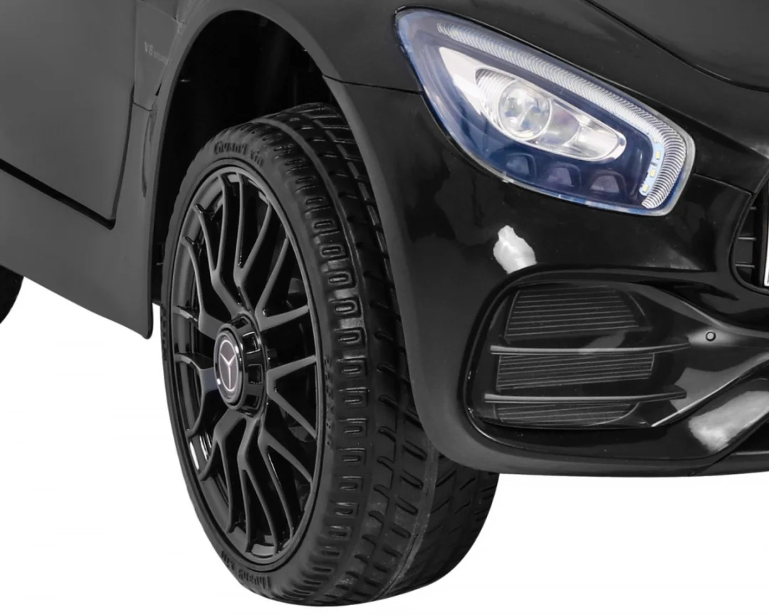 Mercedes Benz GT dječja autosjedalica na baterije crna + daljinski upravljač + spori start + MP3 LED_11