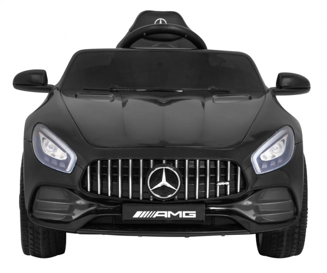 Mercedes Benz GT dječja autosjedalica na baterije crna + daljinski upravljač + spori start + MP3 LED_3