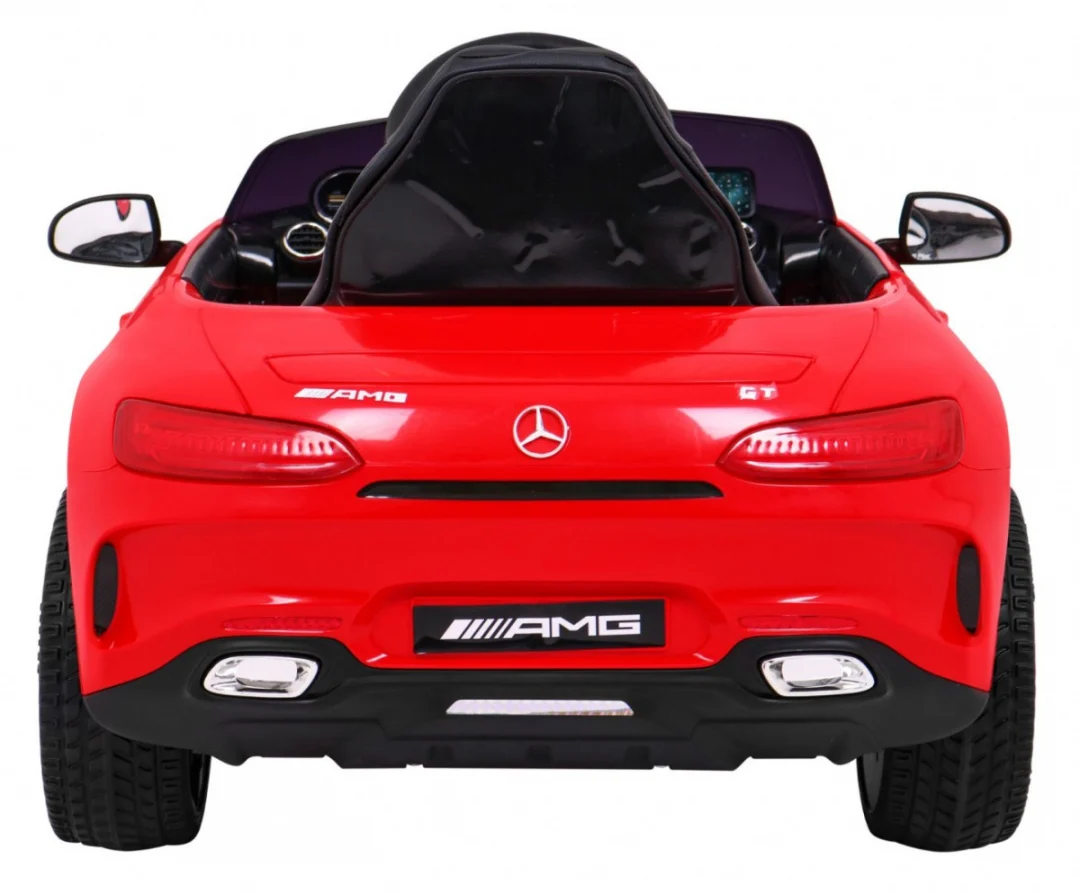 Mercedes Benz GT dječja kolica na baterije crvena + daljinski upravljač + spori start + MP3 LED_4