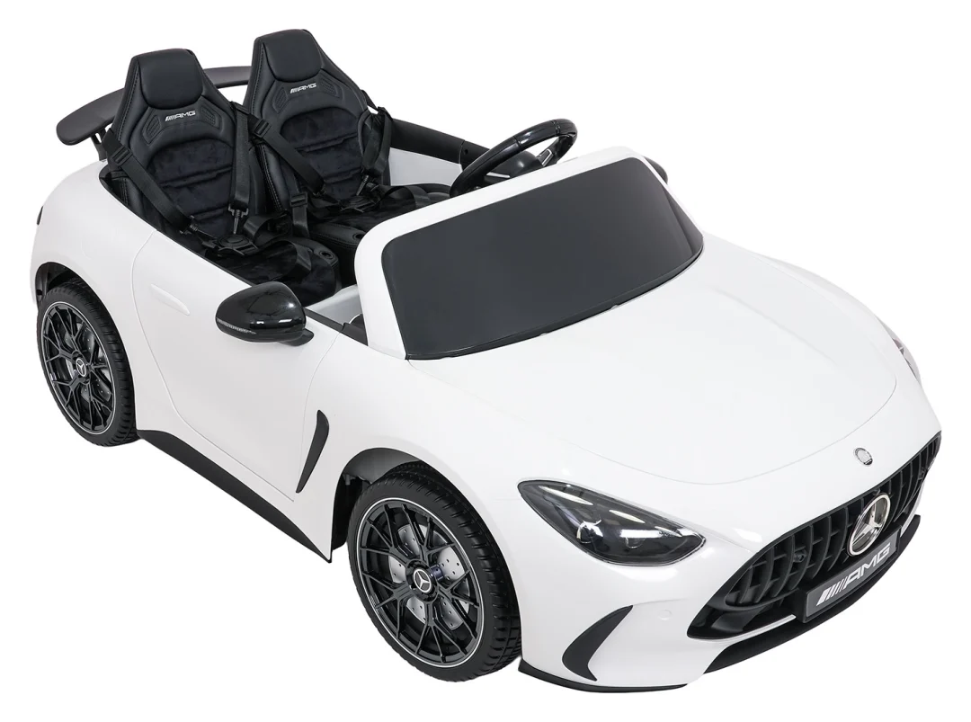 Mercedes-Benz GT63 AMG bijeli auto na akumulator_14