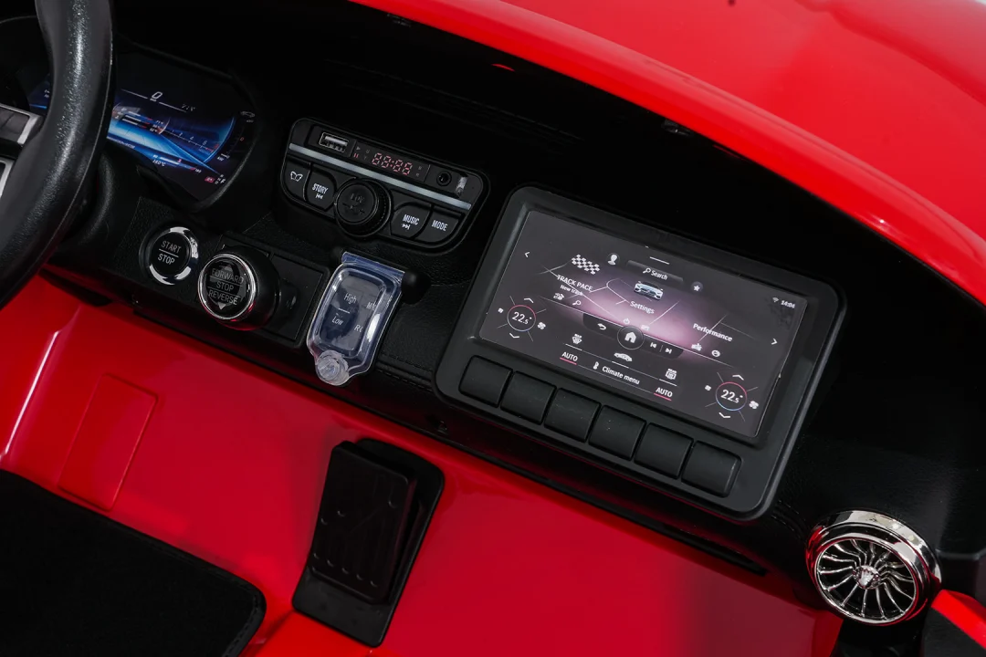 Mercedes-Benz GT63 AMG crveni auto na akumulator_22