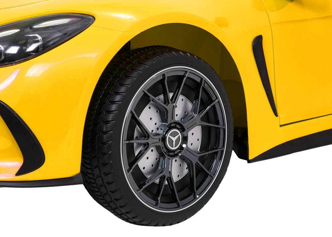Mercedes-Benz GT63 AMG žuti auto na akumulator_28