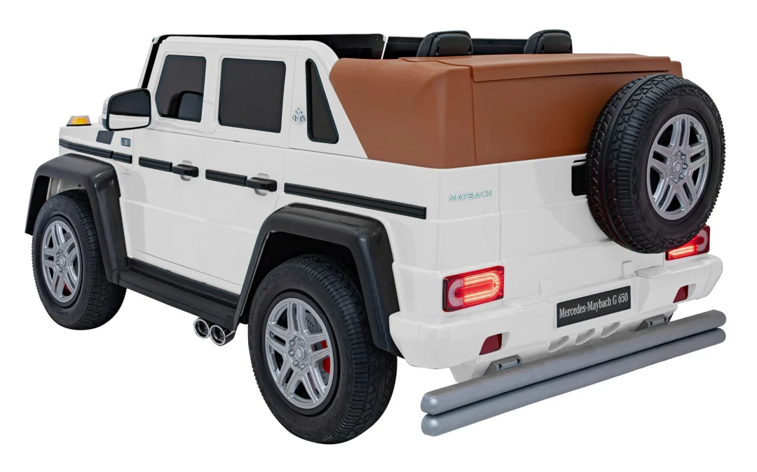 Mercedes Benz MAYBACH G650 Bijela auto na akumulator_10