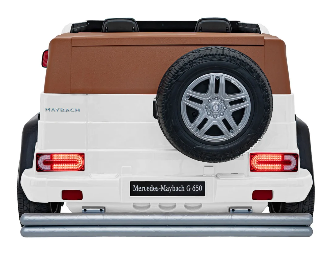 Mercedes Benz MAYBACH G650 Bijela auto na akumulator_11