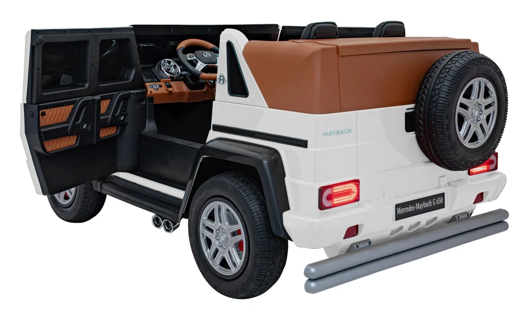 Mercedes Benz MAYBACH G650 Bijela auto na akumulator_9
