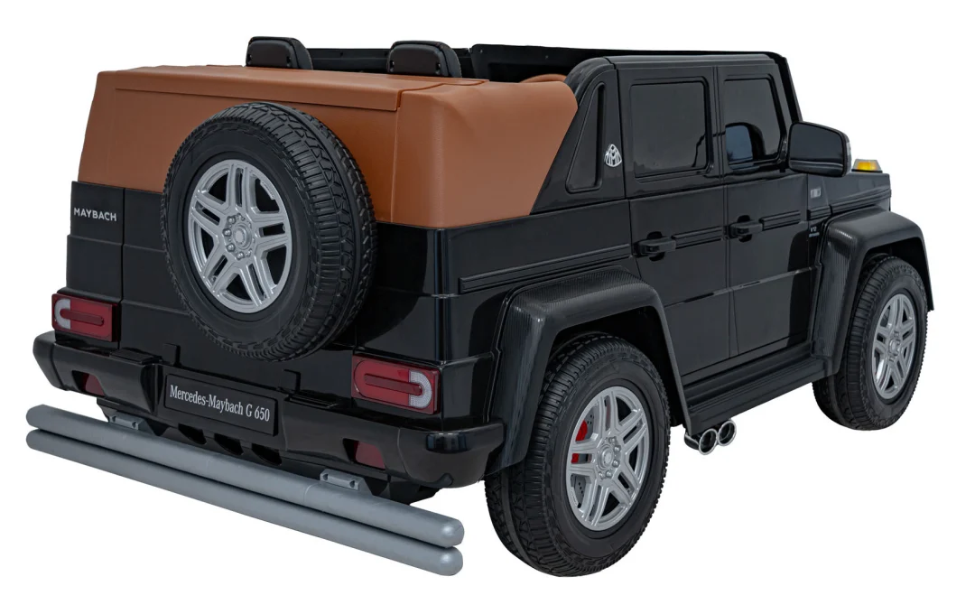 Mercedes Benz MAYBACH G650 Crno auto na akumulator_12