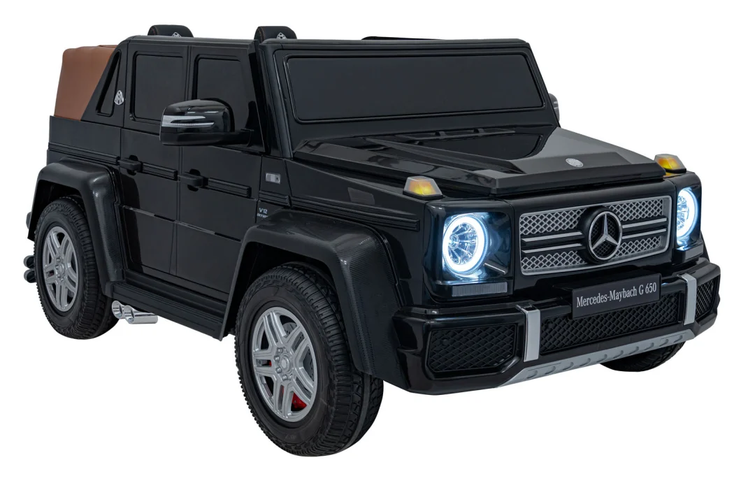 Mercedes Benz MAYBACH G650 Crno auto na akumulator_5