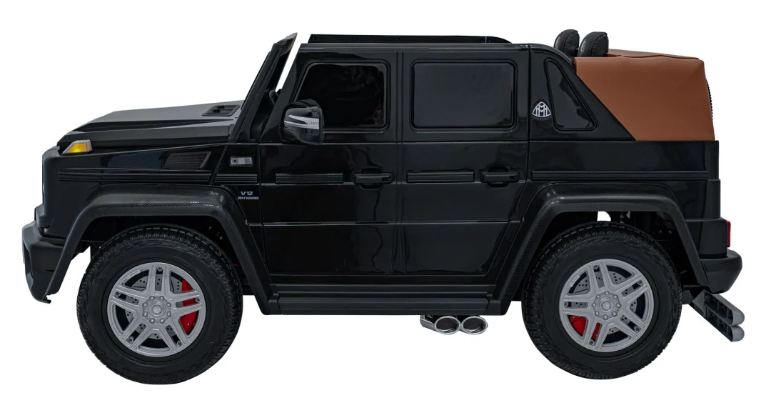 Mercedes Benz MAYBACH G650 Crno auto na akumulator_6