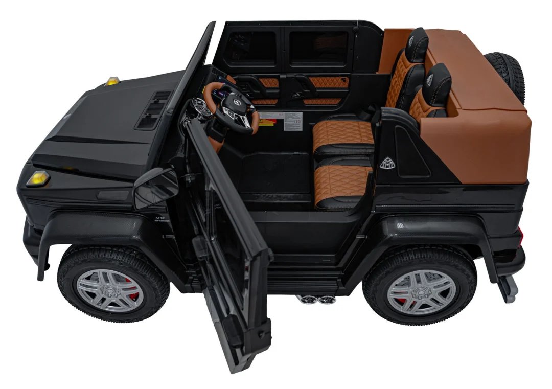 Mercedes Benz MAYBACH G650 Crno auto na akumulator_8
