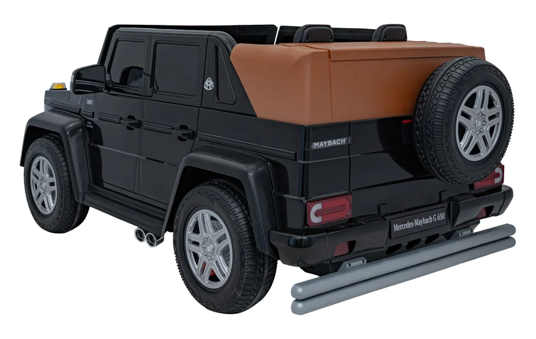 Mercedes Benz MAYBACH G650 Crno auto na akumulator_9